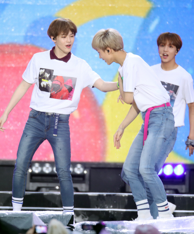NCT 지성, 2018 드림콘서트서 꽈당