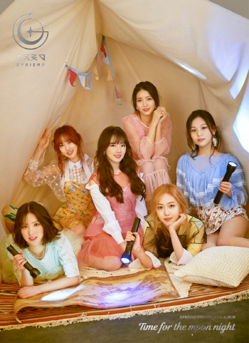 여자친구 '밤', 음악방송 7관왕+차트 정주행 '인기'