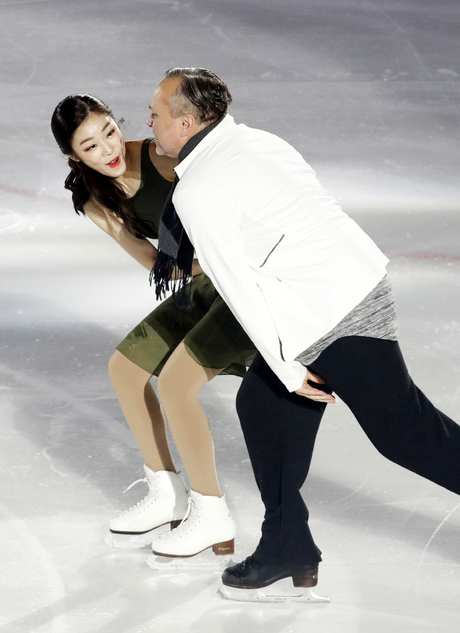 김연아 '데이비드 윌슨 괜찮아요?'