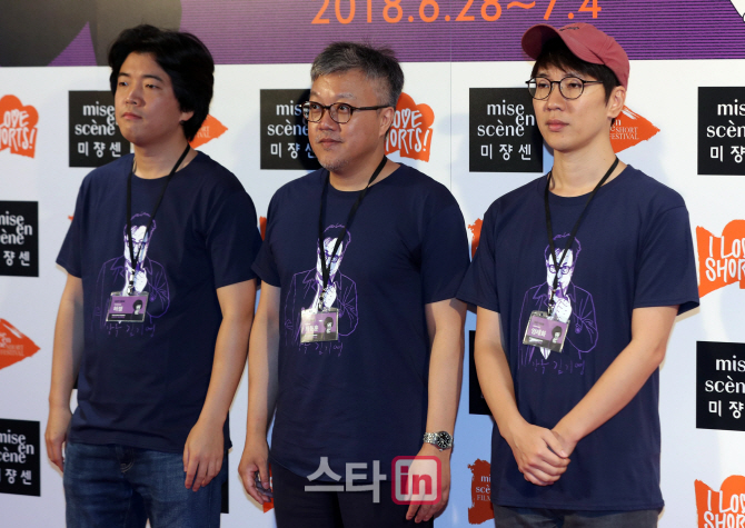 [포토]'미쟝센 단편영화제' 찾은 허정-최동훈-엄태화 감독