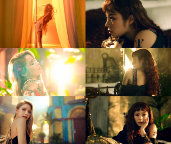 마마무 솔라·휘인, '폴댄스부터 타투까지' 파격 변신