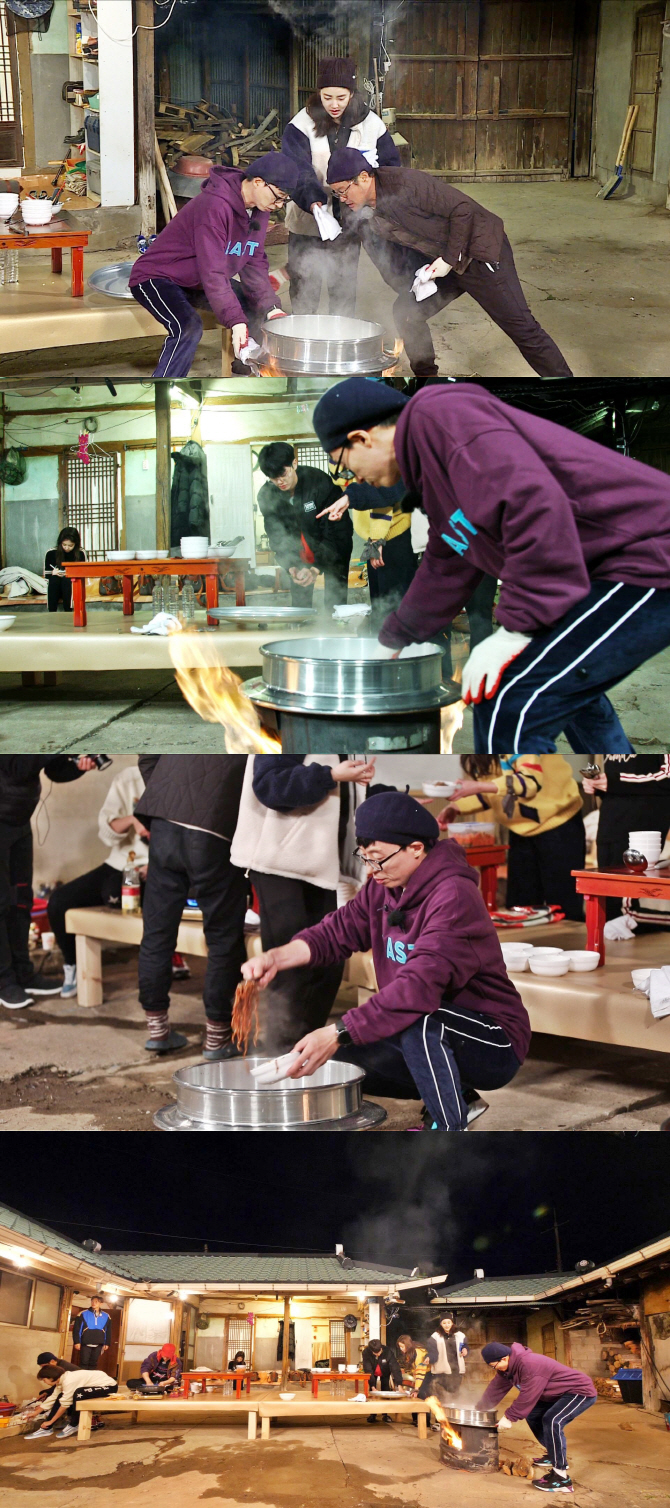 ‘면 마니아’ 유재석, ‘新 면요리’ 고참계티 깜짝 개발!