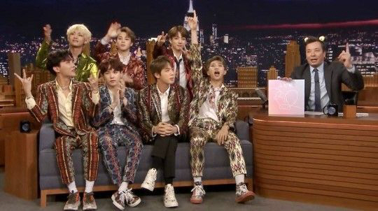 美지미 팰런, BTS 언급…"언제든 환영, 또 오길"