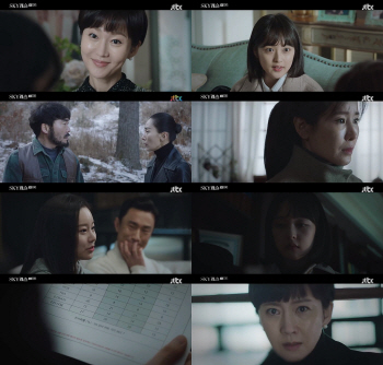 ‘SKY캐슬’ 염정아, 김보라 정체 파악…‘쾌속 전개’