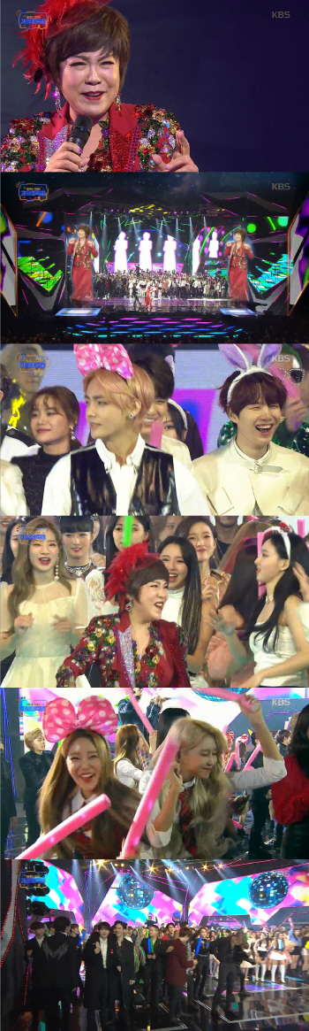 BTS→김연자…KBS가요대축제, ‘아모르파티’로 대통합