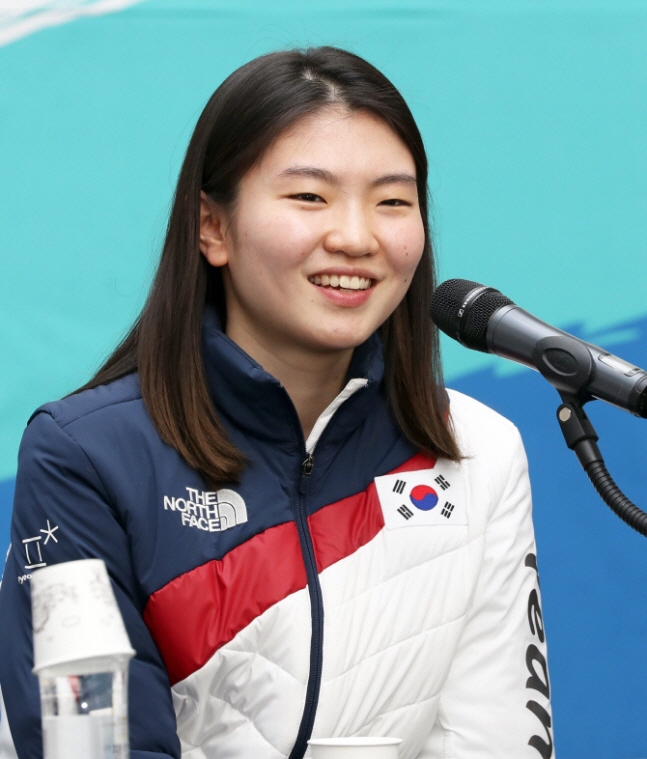 송경택 감독 "심석희, 밝은 표정으로 운동 전념 의사 내비쳐"