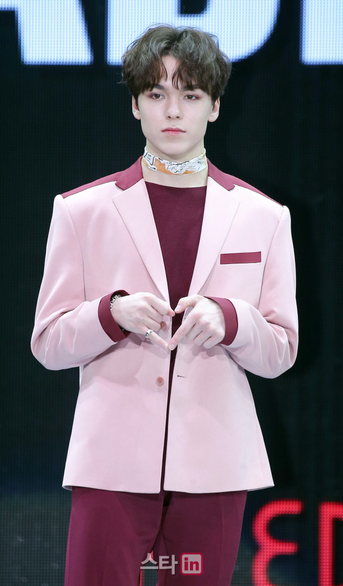 [포토]버논 '조각의 하트'