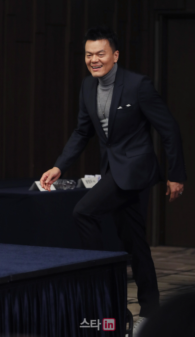 [포토]박진영 '활짝'