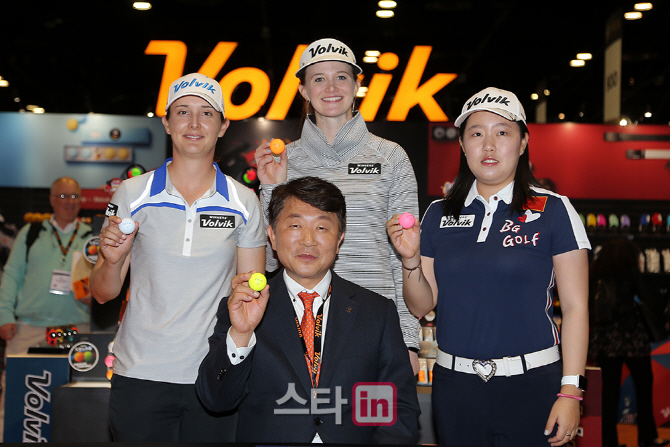 볼빅, LPGA 투어 루키 루이신 리우 등 기대주 3인방 영입(영상)