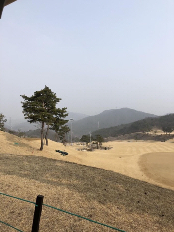 "마스크 쓰고 골프 치면 되죠"…미세먼지에도 예약 꽉 찬 골프장