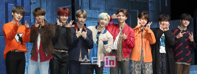 [포토]스트레이 키즈, '신인8관왕 저력의 아이돌'