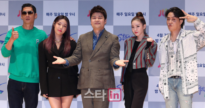 [포토]한자리에 모인 '스테이지K' 출연자들