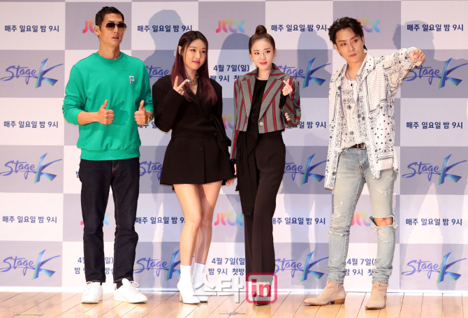 [포토]박준형-유빈-산다라박-은지원, 우리가 한류의 조상!