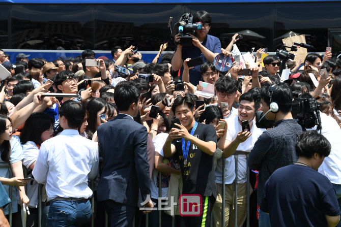 [포토]U-20 대한민국 축구대표팀 이강인에 쏠린 뜨거운 관시