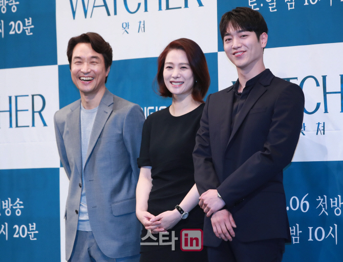 [포토]배우 한석규-김현주-서강준, '여유가 넘치죠?'