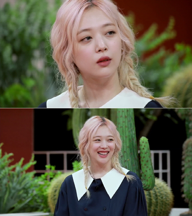 '악플의 밤' 설리 "얼굴 여백 많지만.. 눈·코·입 배치 괜찮아"