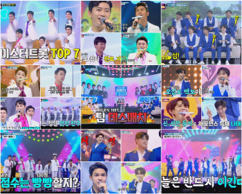 '사랑의 콜센타' TOP7X레인보우, 팀 데스매치…시청률 22.5%