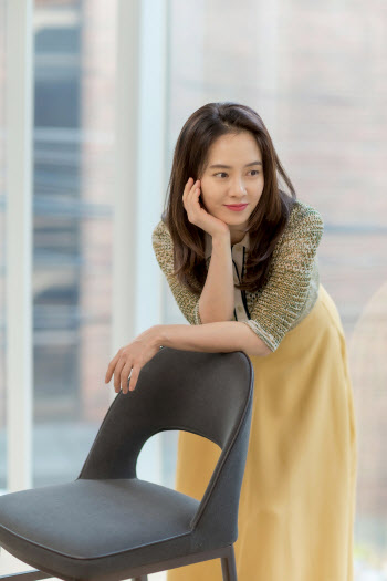 송지효 "낯선 얼굴, 배우로서 욕심 났다"