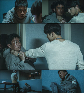 '트레인' 윤시윤X김동영, 살기 가득 눈빛→분노 폭발 멱살잡이