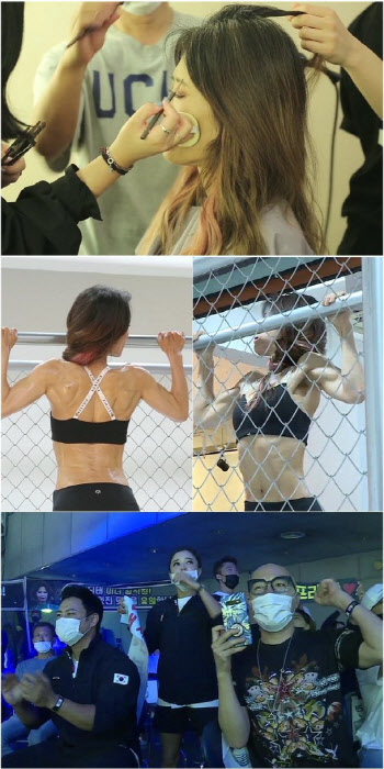 '반백살 언니' 황석정의 '머슬퀸' 도전…"공작새 같다"