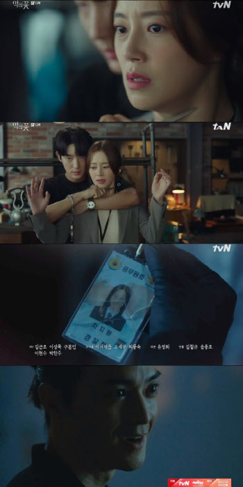 '악의 꽃' 이준기, 김지훈 살인 누명 함정 빠져→문채원 인질 '충격'