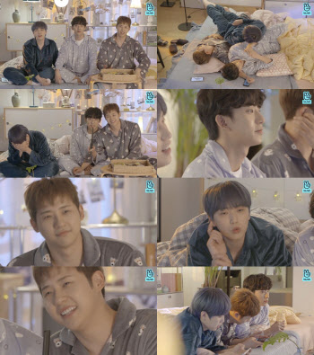 B1A4, 데뷔 첫 눕방 라이브… "이렇게 편할수가" 만족