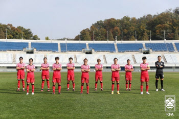 女축구대표팀, 부산서 소집훈련...올림픽 최종예선 PO 대비