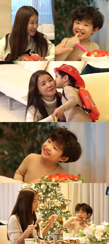 ‘전참시’ 이시영, 붕어빵 아들 공개 '귀요미 매력'