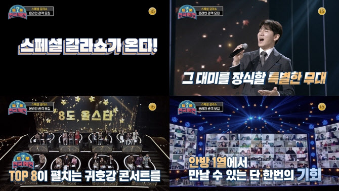 '트롯 전국체전', 25일 언택트 공연 '스페셜 갈라쇼' 진행