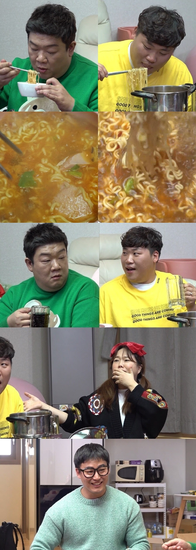 '전참시' 천뚱 VS 유민상, 세기의 먹방 대결