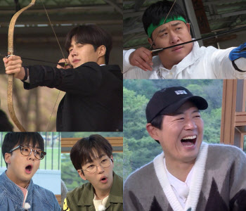 '1박 2일' 여섯 멤버의 특별한 국궁 체험기
