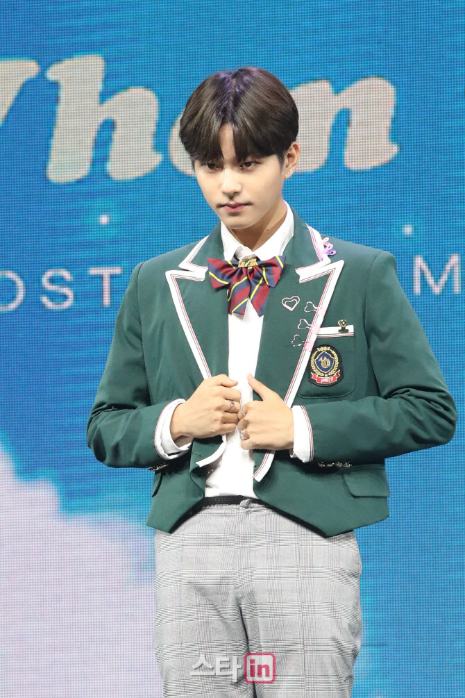 [포토]이진우, 긴장한 고스트나인 막내