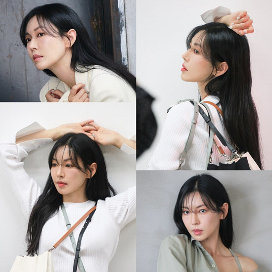 김소연, 화보 비하인드컷 공개 '여신 자태'