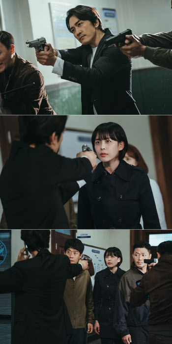 '보이스4' 송승헌, 이하나에 총구 겨눈 사연은?