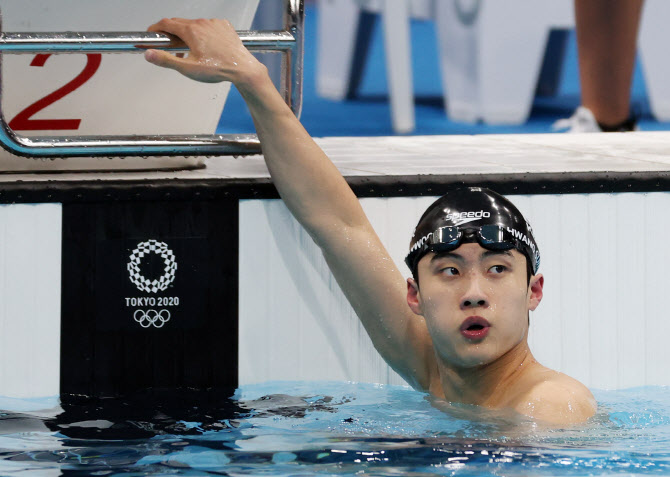 [도쿄올림픽]'18살 고교생' 황선우, 한국 넘어 亞수영 역사도 새로 썼다