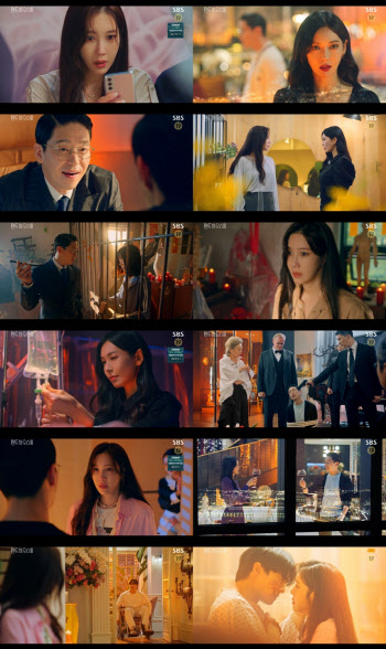 '펜트하우스3' 이지아·박은석, 눈물의 키스… 최고 시청률 18.9%