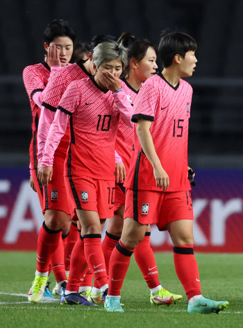 한국 여자축구, 뉴질랜드에 충격패...벨 감독 "믿어지지 않아"