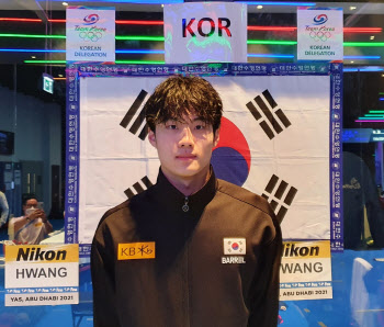 황선우, 쇼트코스 자유형 100ｍ서 한국 신기록…결승 6위로 마무리
