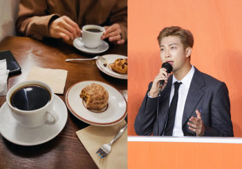 방탄소년단 RM 다녀간 카페..."재난지원금보다 더 굉장하네요"