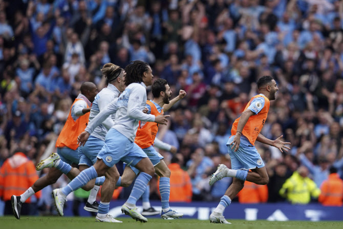 '0-2->3-2' 맨시티, 드라마보다 더 극적이었던 EPL 2연패