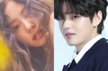 BTS 뷔·블랙핑크 제니 열애설, 이틀째 묵묵부답