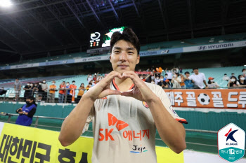 '5월에만 6골' 주민규, 5월 K리그1 아디다스 포인트 1위