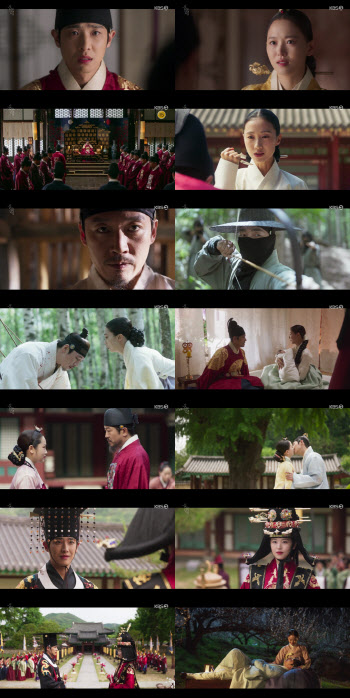 이준·강한나 입맞춤…'붉은 단심', 8%대 시청률로 종영