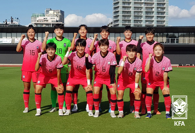 '여자 U-20 월드컵 참가' 대표팀 21명 엔트리 발표