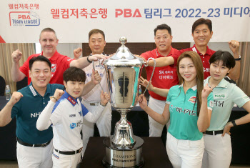 프로당구 PBA 팀리그 8개팀 이구동성 "목표는 무조건 우승"