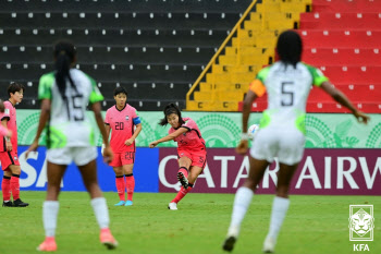 '황인선호' 한국 여자 U-20 대표팀, 나이지리아에 0-1 석패