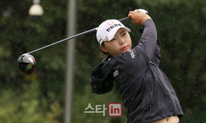 [포토]김지영2, 힘찬 티샷