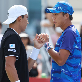 남지성-송민규, ATP 투어 코리아오픈 복식 8강 진출