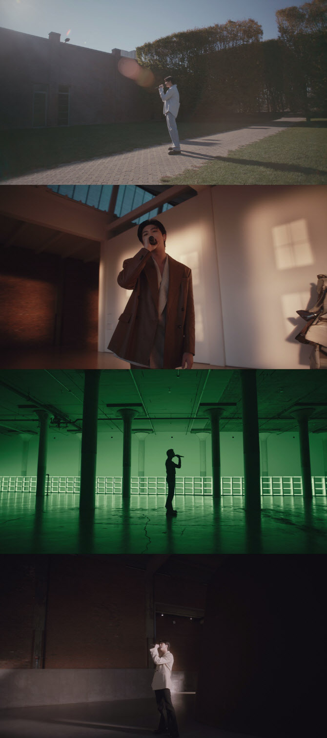 BTS RM, 美 뉴욕미술관서 '인디고' 라이브 퍼포먼스