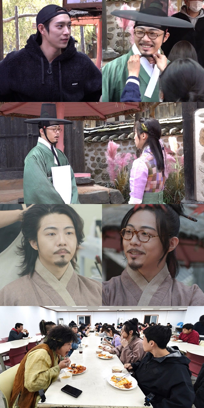 '금혼령' 기리보이, 신인배우 홍시영 변신…'금혼령' 촬영 현장 공개